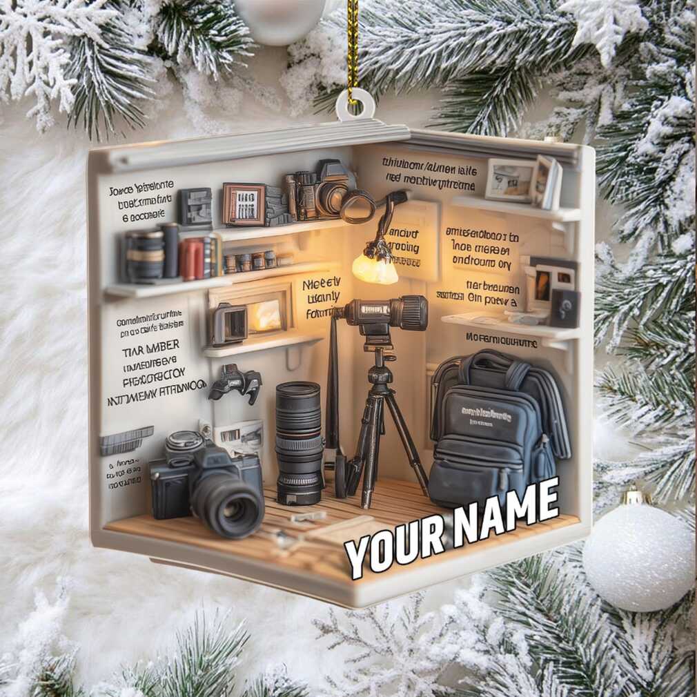 Photography Hobbyist 2D Flat Christmas Ornament Photography Hobbyist 2D Flat Christmas Ornament