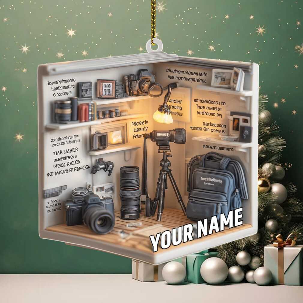 Photography Hobbyist 2D Flat Christmas Ornament Photography Hobbyist 2D Flat Christmas Ornament
