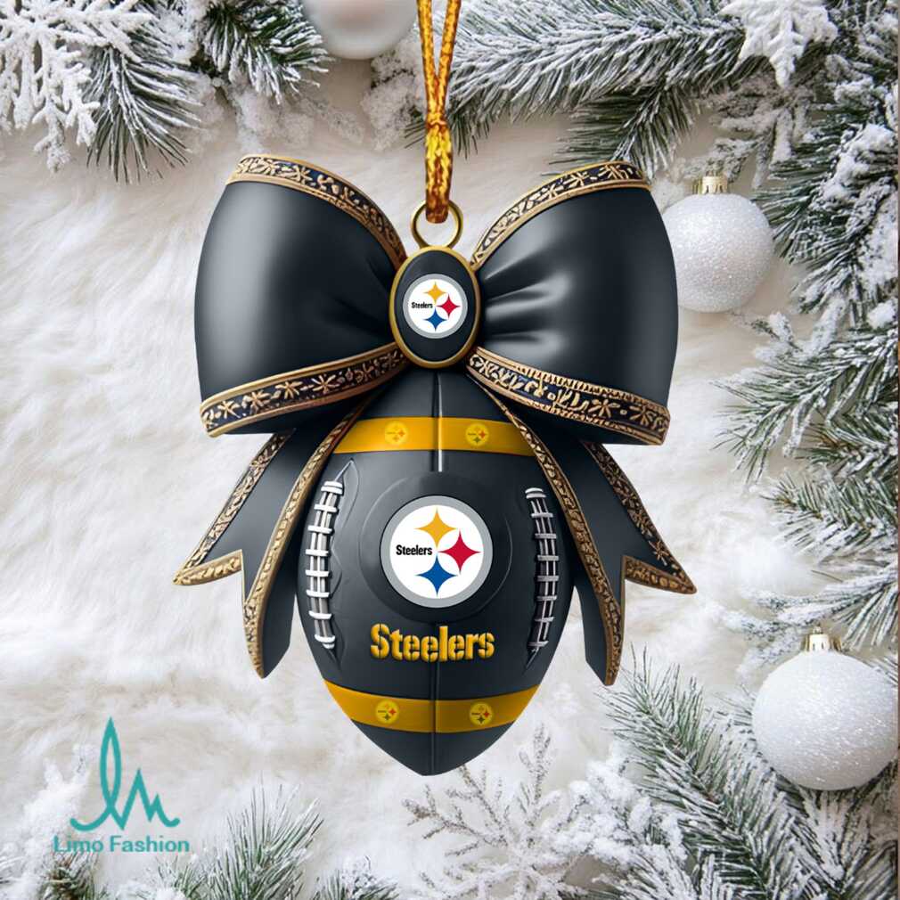 Pittsburgh Steelers Football Christmas Ornament Pittsburgh Steelers Football Christmas Ornament