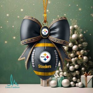 Pittsburgh Steelers Football Christmas Ornament