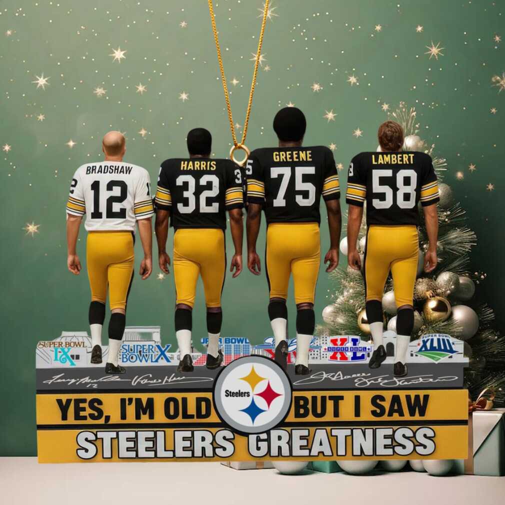 Pittsburgh Steelers Legends Super Bowl Era Ornament Pittsburgh Steelers Legends Super Bowl Era Ornament