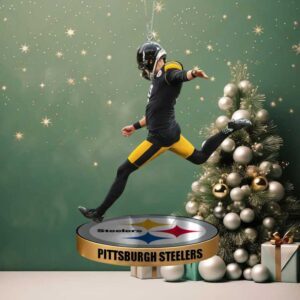 Pittsburgh Steelers NFL Kicker Christmas Ornament