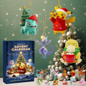 Pokemon Holiday Fun Advent Calendar Blind Box Personalized Christmas Gifts