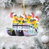 Mouse Ear Ornament, Personalized Family Ornament Mouse Ear Ornament, Personalized Family Ornament