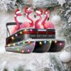 Naughty Reindeer Couple , All I Want For Christmas Is You Personalized Ceramic Ornament Naughty Reindeer Couple , All I Want For Christmas Is You Personalized Ceramic Ornament