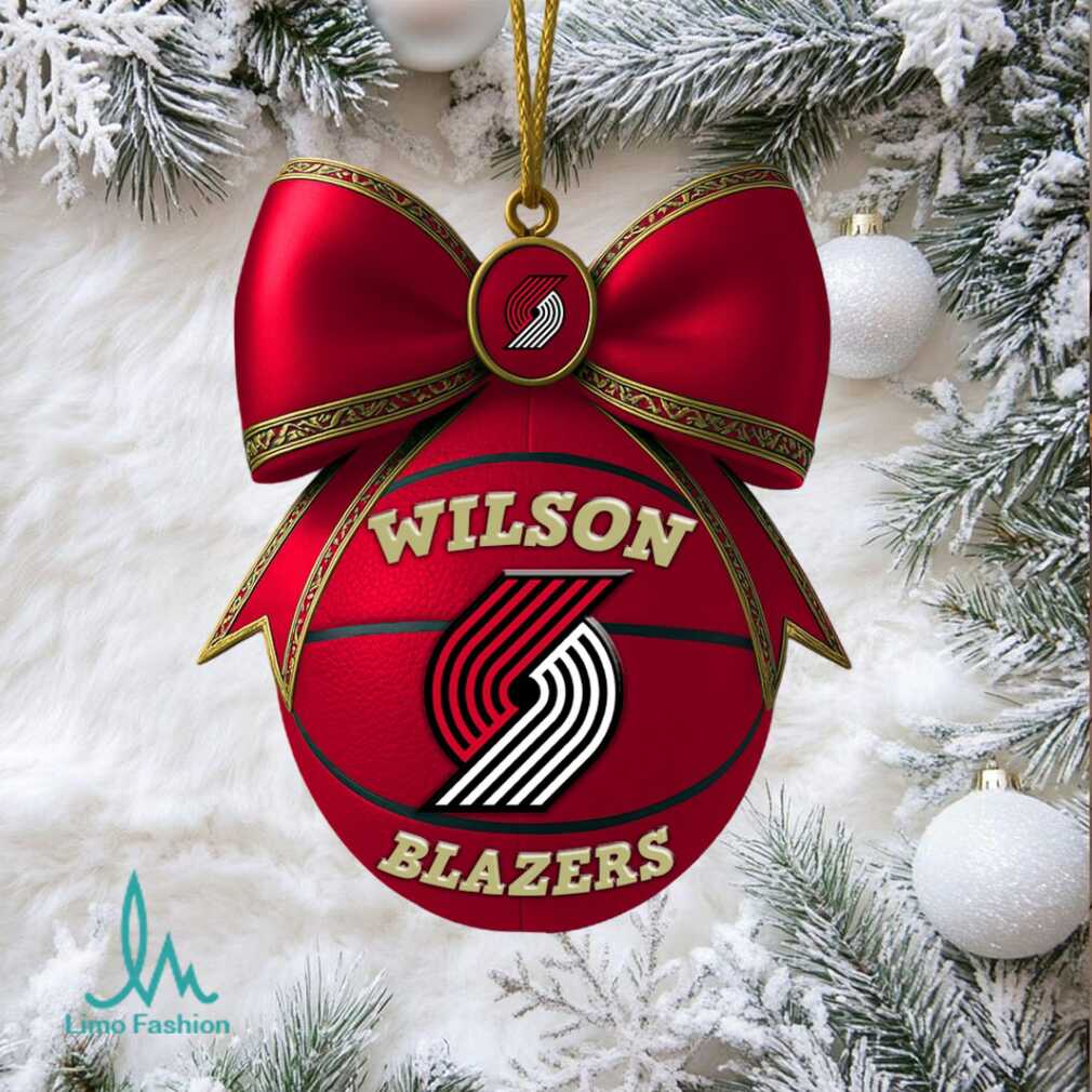 Portland Trail Blazers Basketball Christmas Ornament Portland Trail Blazers Basketball Christmas Ornament