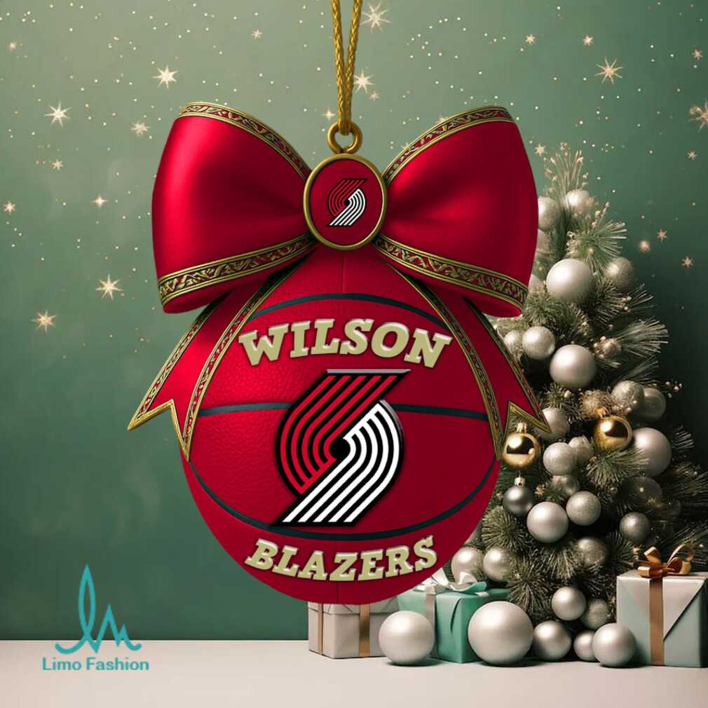 Portland Trail Blazers Basketball Christmas Ornament Portland Trail Blazers Basketball Christmas Ornament