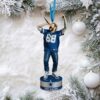 San Francisco 49ers All Things Through Christ Cross Ornament San Francisco 49ers All Things Through Christ Cross Ornament