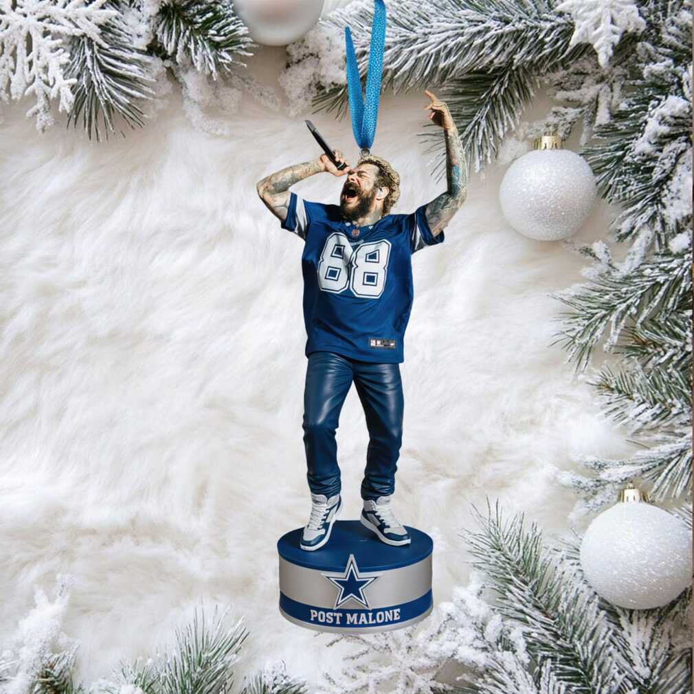Post Malone X Dallas Cowboys Ornament Post Malone X Dallas Cowboys Ornament