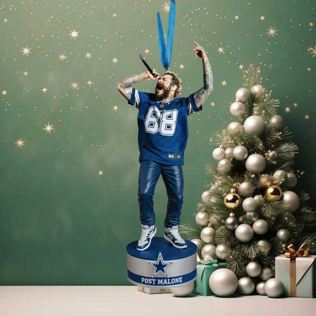 Post Malone X Dallas Cowboys Ornament Post Malone X Dallas Cowboys Ornament