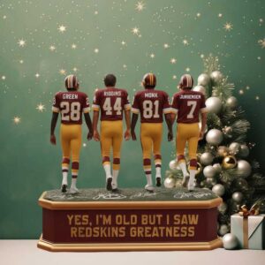 Redskins Greatness The Legends Collectible Ornament