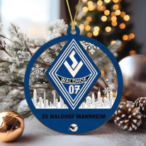 SV Waldhof Mannheim 07 Official Christmas Ornament
