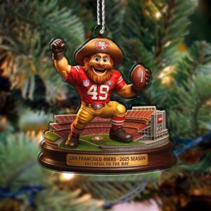 San Francisco 49ers 2025 Season Personalized Acrylic Plaque San Francisco 49ers 2025 Season Personalized Acrylic Plaque