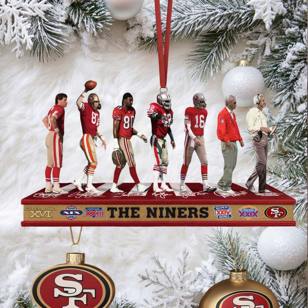 San Francisco 49ers Dynasty Commemorative Ornament San Francisco 49ers Dynasty Commemorative Ornament