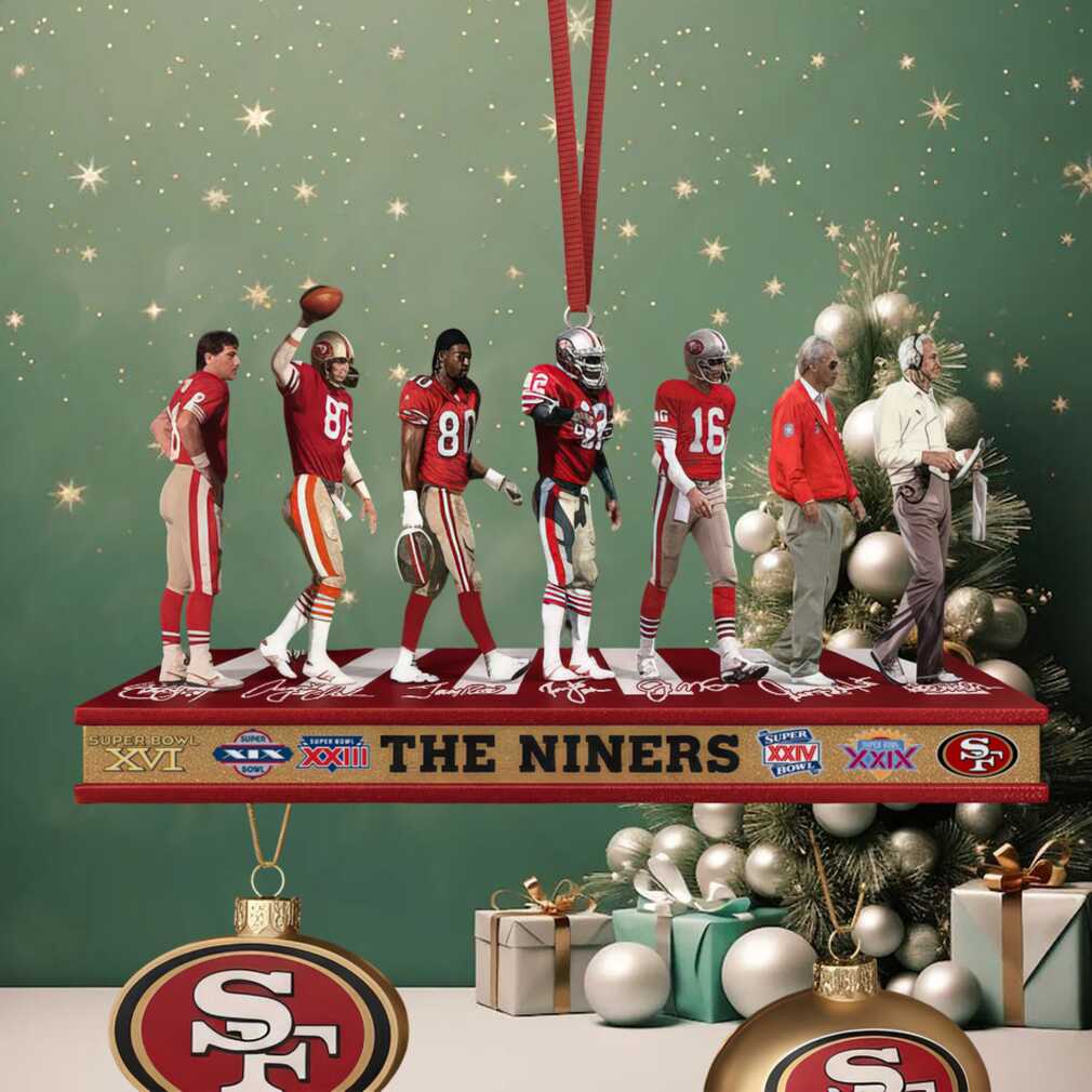 San Francisco 49ers Dynasty Commemorative Ornament San Francisco 49ers Dynasty Commemorative Ornament
