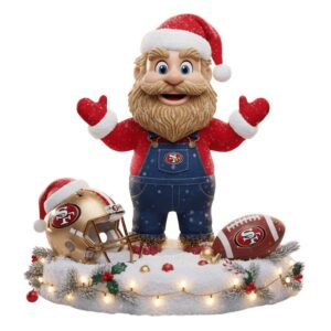 San Francisco 49ers Gameday Gnome Ornament