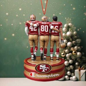 San Francisco 49ers Legends Christmas Ornament
