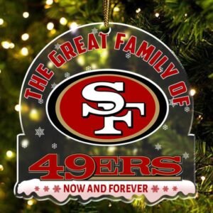 San Francisco 49ers The Great Family Christmas Ornament