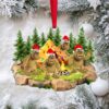 Personalized Horror Couple Christmas Ornament, Serial Killer Doll and His Bride Personalized Horror Couple Christmas Ornament, Serial Killer Doll and His Bride