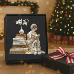 Skye Inspirational Book Girl Acrylic Ornament