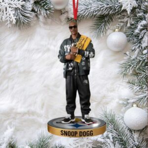 Snoop Dogg Christmas Ornament