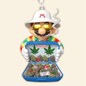 Snoopy 420 Christmas Ornament