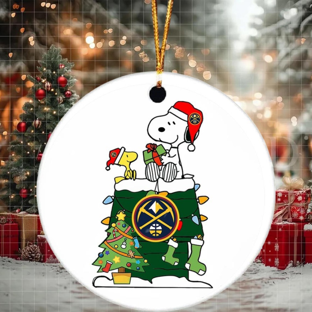 Snoopy And Woodstock NBA Christmas Ornament 2025 For Denver Nuggets Fans Snoopy And Woodstock NBA Christmas Ornament 2025 For Denver Nuggets Fans
