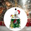 Snoopy And Woodstock NBA Christmas Ornament 2025 For Phoenix Suns Fans