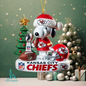Snoopy's Kansas City Chiefs Christmas Spirit Ornament