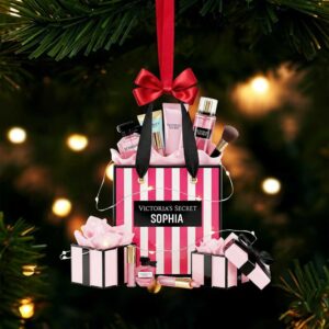 Spread Happiness with Our Luxury Beauty Kit Ornament Personalized Christmas Gifts for Makeup Lovers