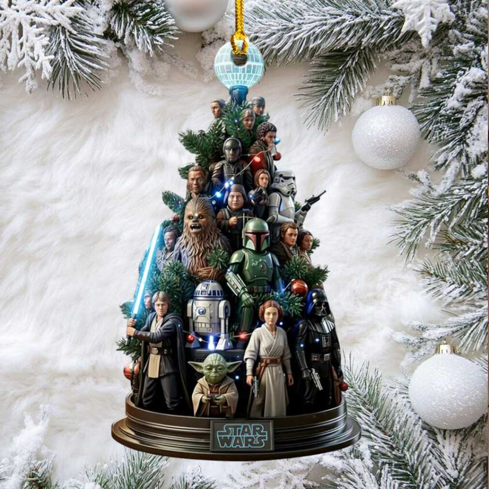 Star Wars Character Christmas Tree Acrylic Ornament Star Wars Character Christmas Tree Acrylic Ornament