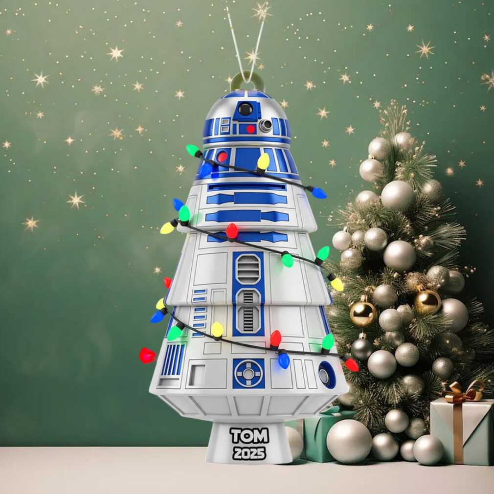 Star Wars R2 D2 Christmas Ornament 2025 Star Wars R2 D2 Christmas Ornament 2025
