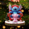 Personalized Grinch Couple Christmas Ornament Personalized Grinch Couple Christmas Ornament
