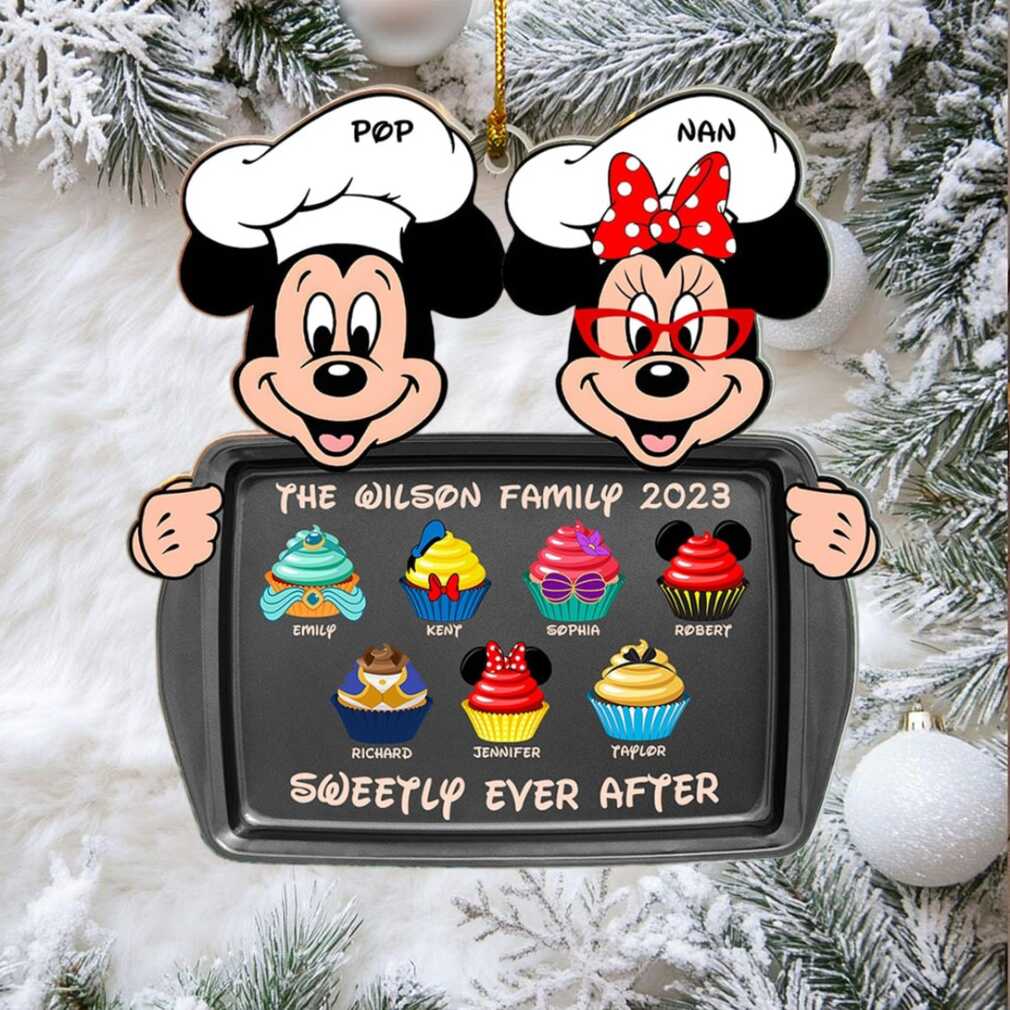 Sweetly Ever After Personalized Acrylic Ornament Gift For Family Sweetly Ever After Personalized Acrylic Ornament Gift For Family