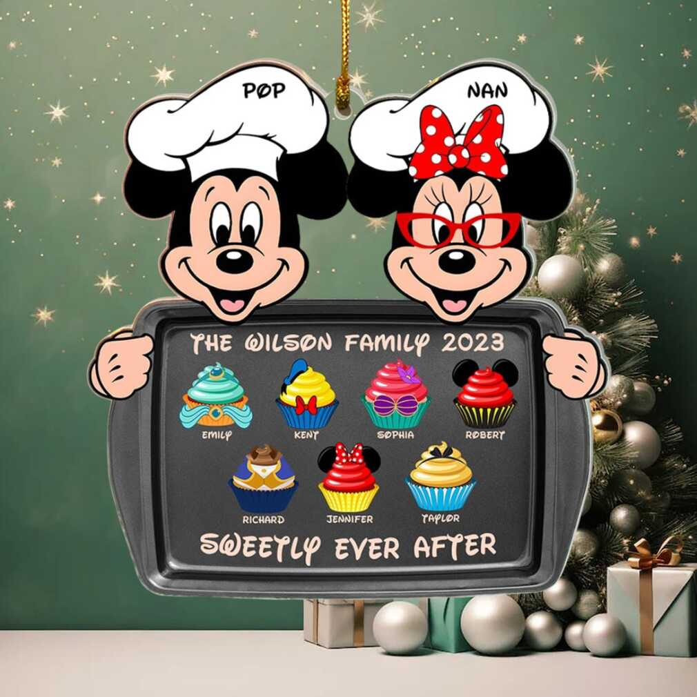 Sweetly Ever After Personalized Acrylic Ornament Gift For Family Sweetly Ever After Personalized Acrylic Ornament Gift For Family