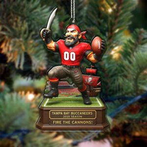 Tampa Bay Buccaneers 2025 Season Ornament
