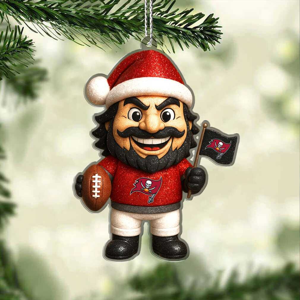 Tampa Bay Buccaneers Captain Fear Holiday Ornament