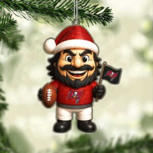 Tampa Bay Buccaneers Captain Fear Holiday Ornament