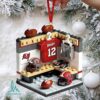 Seattle Seahawks Snoopy and Woodstock Doghouse Ornament Seattle Seahawks Snoopy and Woodstock Doghouse Ornament