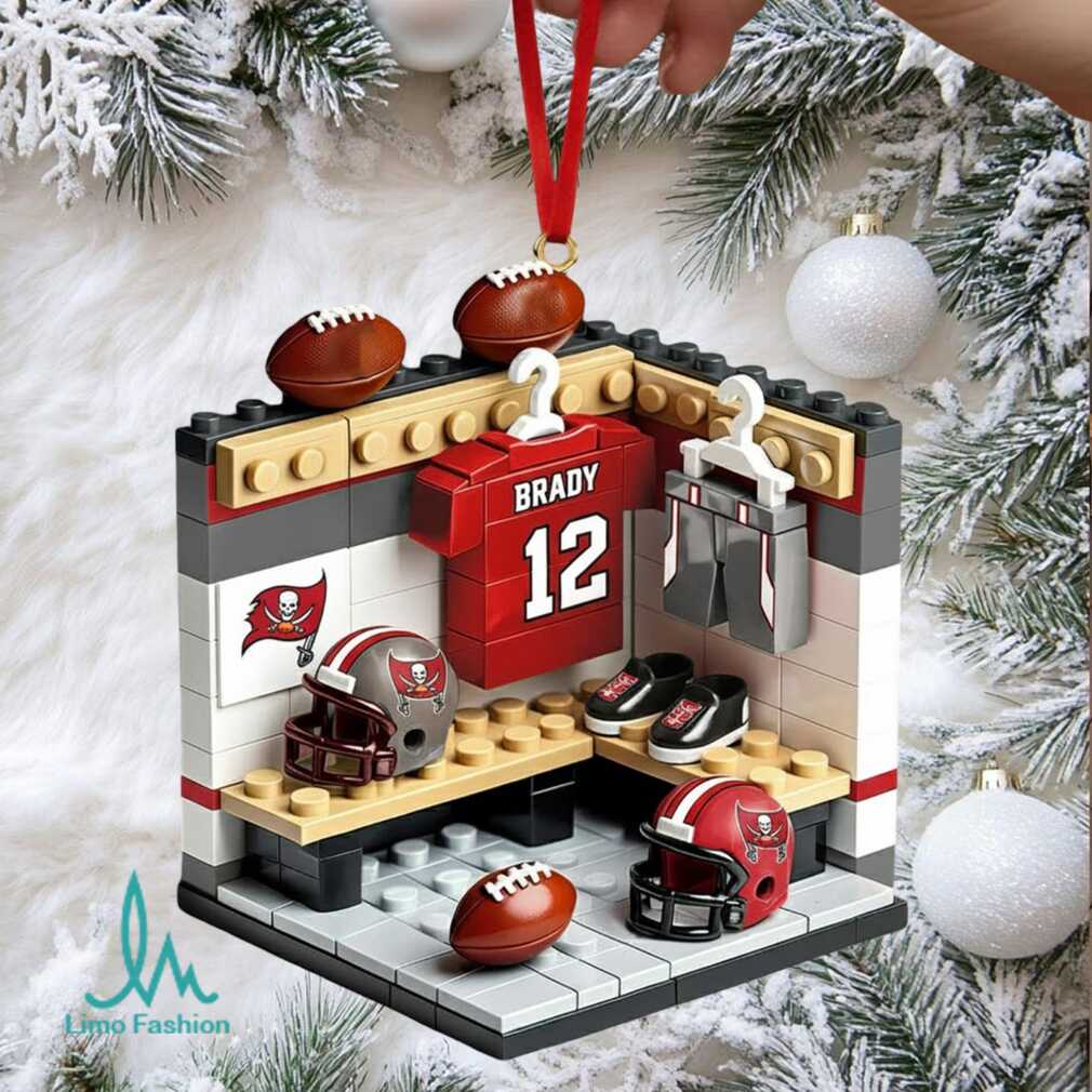 Tampa Bay Buccaneers Tom Brady Locker Room Ornament Tampa Bay Buccaneers Tom Brady Locker Room Ornament