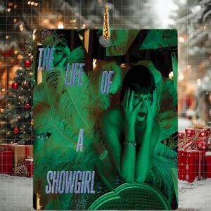 Taylor Swift New album 2025 The Life of a Showgirl It’s Rapturous Christmas Gift Tree Decorations Ornament