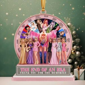 Taylor Swift The End of an Era Eras Tour Ornament