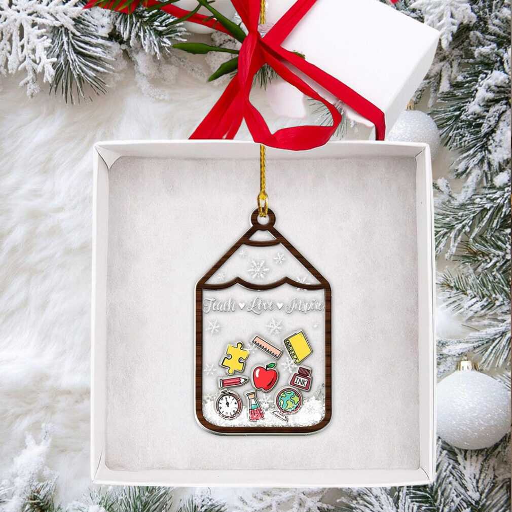 Teacher Shaker Ornament