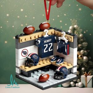 Tennessee Titans Derrick Henry Locker Room Ornament