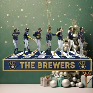 The Brewers Team Walk Off Acrylic Ornament