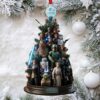 Philadelphia Eagles Saquon Barkley Action Ornament Philadelphia Eagles Saquon Barkley Action Ornament