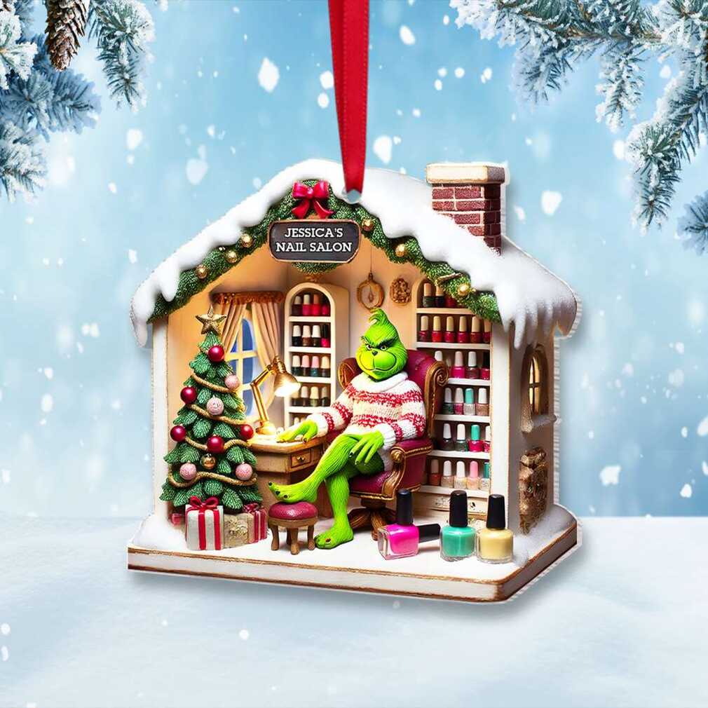 The Grinch Gets Glam Christmas Ornament The Grinch Gets Glam Christmas Ornament