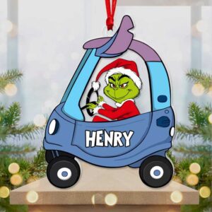 The Grinch Henry Personalized Christmas Ornament