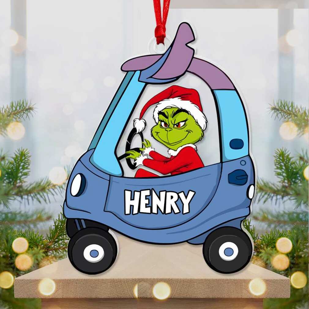 The Grinch Henry Personalized Christmas Ornament The Grinch Henry Personalized Christmas Ornament