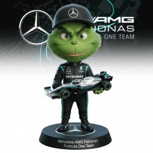 The Grinch Mercedes AMG Edition Timeless Glass Bauble Ornament